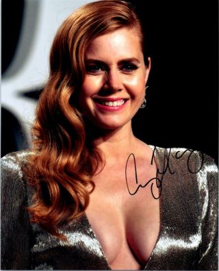 Amy Adams Signed 8x10 Picture Photo Autographed Pic With
