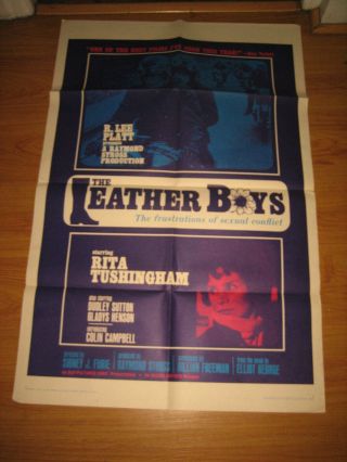 The Leather Boys 1sh Movie Poster