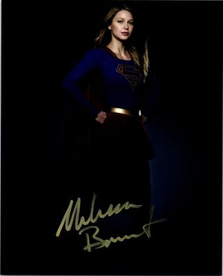 Melissa Benoist Signed 8x10 Picture Photo Pic Autographed Autograph With