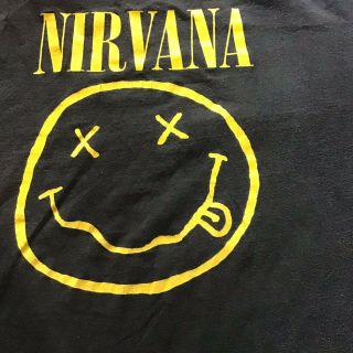 Nirvana T Shirt Authentic 1990’s Curt Corbain