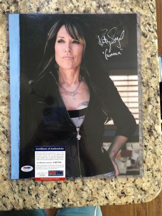Katey Sagal “gemma” Sons Of Anarchy Signed Autographed 11x14” Photo Psa Dna