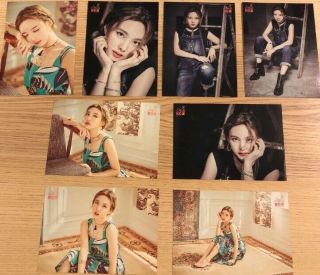 Twice Jpn Album Bdz Release Event Limited Official Photocard Nayeon 8set F/s