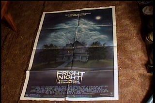 Fright Night Orig Movie Poster 1985 Classic Horror