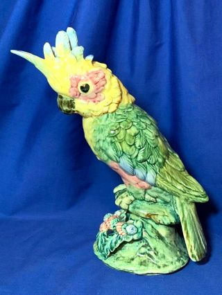 Stangl Pottery Large Cockatoo Bird Figurine