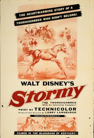 Stormy 1954 27x41 Orig Movie Poster Fff - 65360 Array U.  S.  One Sheet