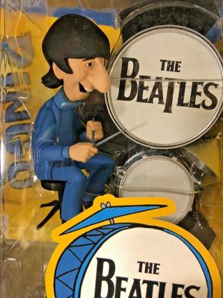 The Beatles - Ringo Starr Drums set Cartoon series figure 2004 by McFarlane Toys 2