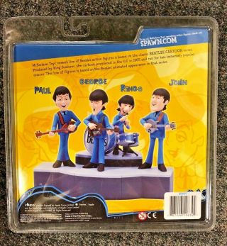 The Beatles - Ringo Starr Drums set Cartoon series figure 2004 by McFarlane Toys 3