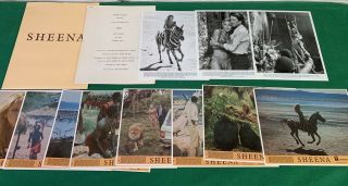 1984 Sheena Tanya Roberts Movie Press Kit Photos & Production Information