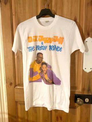 Vintage Dj Jazzy Jeff & The Fresh Prince Hip - Hop/rap Tour T - Shirt,