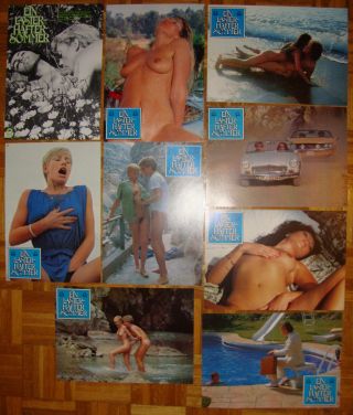 A Depraved Summer - Sexploitation - G.  Loubeau - A.  Ceray - Set Of 16 German Lcs (8x11)
