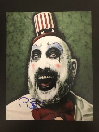 Sid Haig Signed 8x10 Photo Captain Spaulding The Devil’s Rejects Rob Zombie