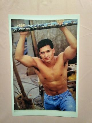 Mario Lopez Poster Sexy Shirtless Poster Beef Cake Poster