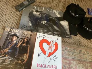 Tinashe Signed Bundle 3 Autographed Items
