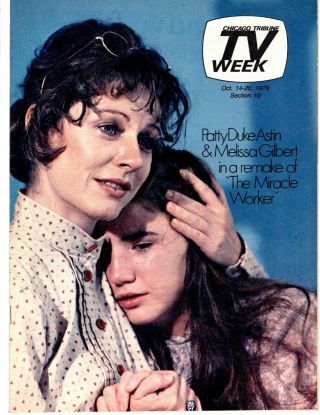 1979 Oct 14 - 20 Patty Duke & Melissa Gilbert Tv Week Chicago Tribune Local Guide