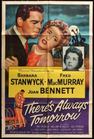 1956 Release 27x41 One Sheet Poster There 