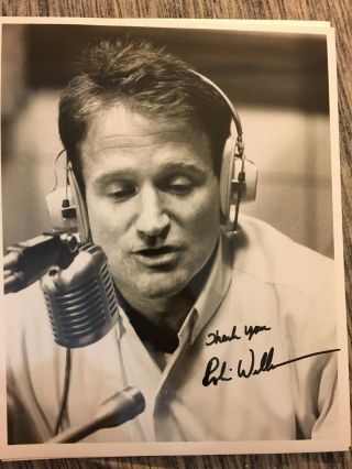 Robin Williams Hand Signed Autographed 8 X10 Photo W/coa Good Morning Vietnam