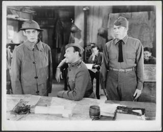 Buster Keaton 1930 Mgm Photo Doughboys Edward Brophy Wwi