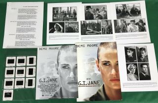 " G.  I Jane " Press Kit,  Demi Moore,  Photos,  35mm Slides,  Cast & Production Book