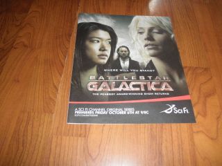 Battlestar Galactica _grace Park_ Promo Ad - 2004