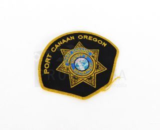 The Crossing Port Canaan Sheriffs Department Patch Prop Tv Series