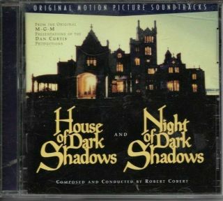 House Of Dark Shadows & Night Of Dark Shadows Cd/soundtrack/jonathan Frid