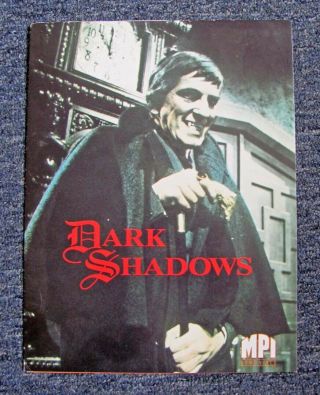 1989 " Dark Shadows " Barnabas Collins (jonathan Frid) Mpi Video Promo Brochure