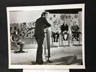 1969 Jim Lange The Dating Game Abc Tv Still Photo A143