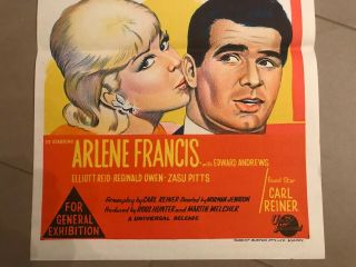 Daybill Poster 13x30: The Thrill of it All (1963) Doris Day 2