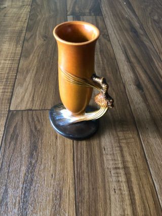 Vintage Roseville Pottery Pine Cone Bud Vase 479 - 7