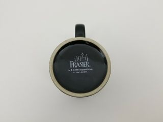 Frasier TV Show Coffee Mug Tea Cup 1997 Black w Quotes Cast Photograph Paramount 5