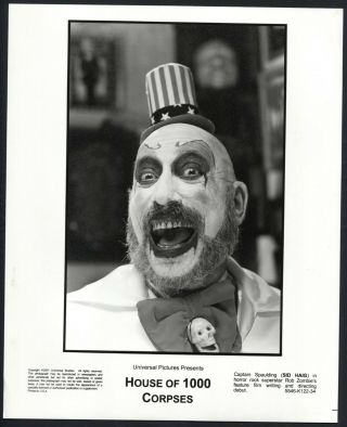 Sid Haig In House Of 1000 Corpses 