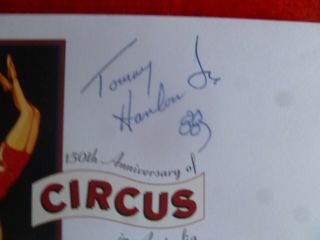 RING LEADER TOMMY HANLON JR SIGNED CIRCUS COVER 2