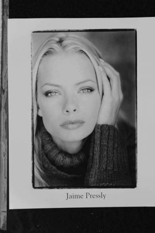 Jaime Pressly - 8x10 Headshot Photo With Resume - My Name Is Earl
