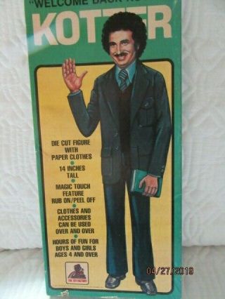 Welcome Back Kotter Paper Doll Set Vintage 1976 Intact