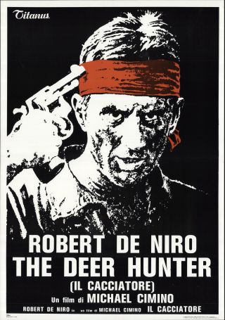 The Deer Hunter 1978 27.  5x39.  5 Orig Movie Poster Fff - 66776 Rolled Fine,  Very.