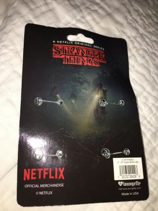 STRANGER THINGS Set of 4 Button Pins Official Merchandise SQUAD 4