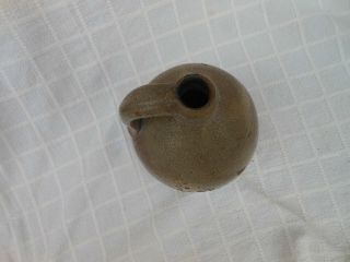 Small Antique Early American Ovoid Stoneware Jug 3