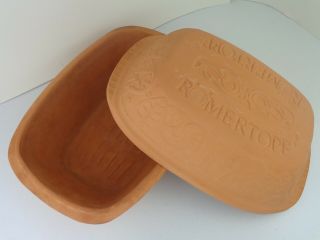 1980s Reco Romertopf Microwave Approved Clay Baker 113