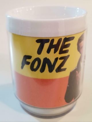 Vintage 1976 The Fonz Fonzie Happy Days Melamine Coffee Tea Mug Cup 10 oz 4