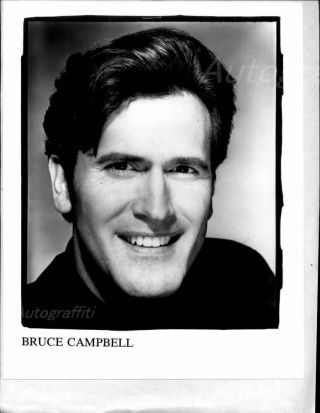 Bruce Campbell - 8x10 Headshot Photo W/ Resume - Evil Dead