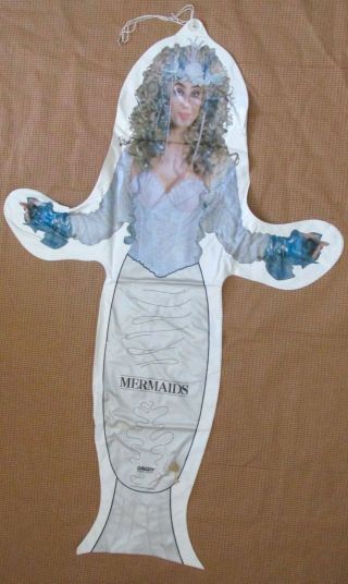 Vintage Cher Mermaids Movie Promotional Inflatable Blow Up Figure Rare 1991
