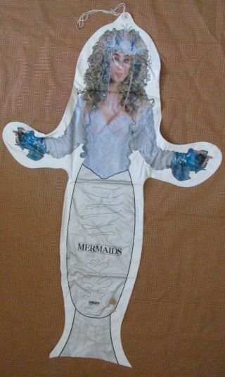 Vintage Cher Mermaids Movie Promotional Inflatable Blow Up Figure Rare 1991 3