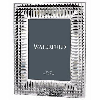 Waterford Crystal Lismore Diamond 5x7 Frame Bad Box