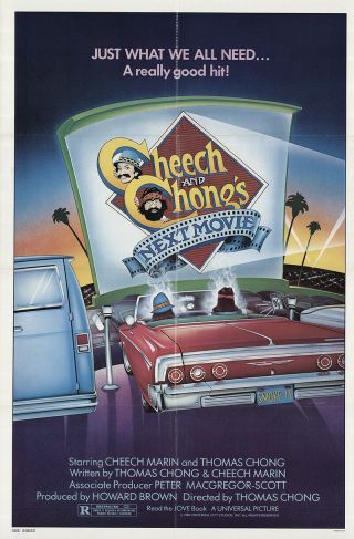 Cheech And Chong’s Next Movie 1980 27x41 Orig Movie Poster Fff - 65771 Fine