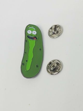 Rick and Morty Enamel Lapel Pins | Pickle rick gift badges UK Stock 2