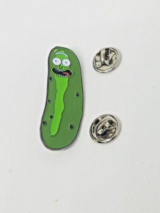 Rick and Morty Enamel Lapel Pins | Pickle rick gift badges UK Stock 4