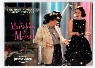 " Marvelous Mrs.  Maisel " - - Promo Booklet (24 Pages) - - Emmy Consideration - - Nmt