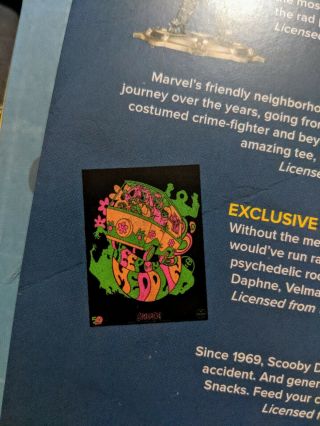 Loot Crate Exclusive Scooby Doo Mystery Machine Blacklight Poster 2