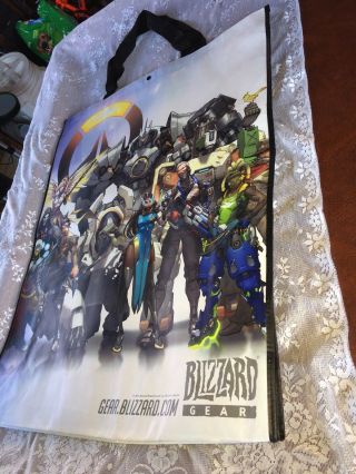 COMIC CON OVERWATCH XL PROMO BAG SDCC 2016 EXCLUSIVE BLIZZARD GEAR=NICE= 2