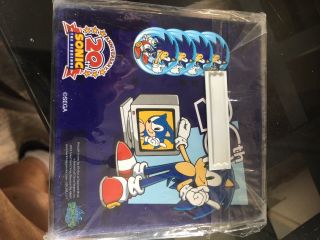 Sega Sonic the Hedgehog 20th Anniversary Round 4pack Coaster Set NIP 3